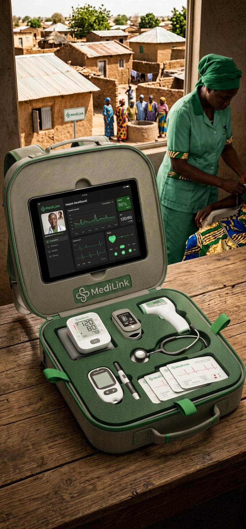 Trousse médicale connectée MediLink